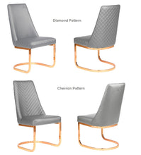 Rose Gold Customer Chair, Client Chair SalonSpaStore.com