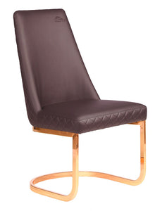 Rose Gold Customer Chair, Client Chair SalonSpaStore.com