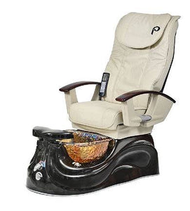 San Marino Pipeless Pedicure Spa with Glass Bowl Beige No Yes (+$100) SalonSpaStore.com