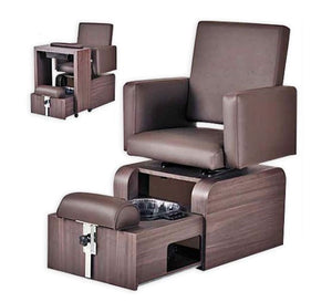 San Remo No Plumbing Pedicure Chair & Manicure Table SalonSpaStore.com