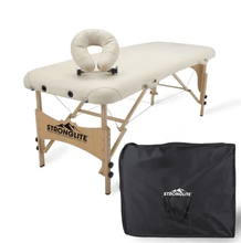 Shasta Portable Massage Table Biege SalonSpaStore.com