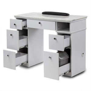 Sonoma Manicure Table - Available with or without exhaust ventilation No Yes (+$75) SalonSpaStore.com