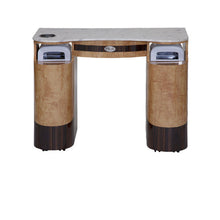 T-105G Nail Table (Chestnut/Cherry) SalonSpaStore.com