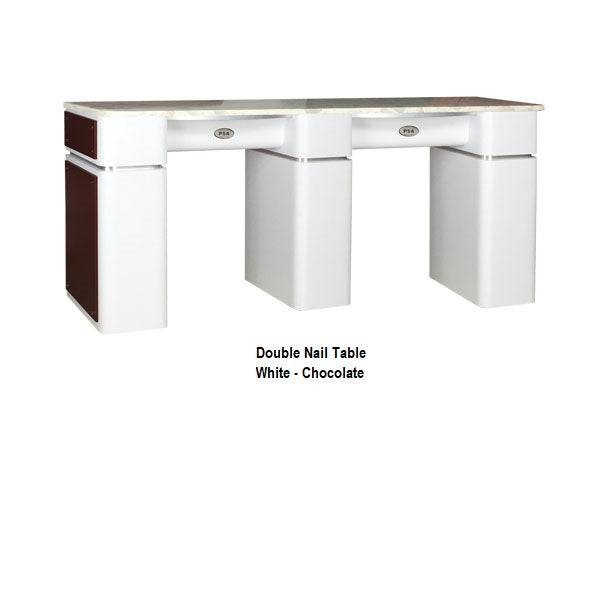 T39 Double Manicure Table SalonSpaStore.com