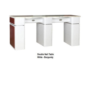 T39 Double Manicure Table SalonSpaStore.com