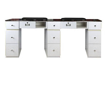 T39 Double Manicure Table SalonSpaStore.com