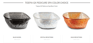 Toepia GX Pedicure Spa SalonSpaStore.com