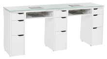 Vicki Double Manicure Table SalonSpaStore.com