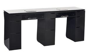 Vicki Double Manicure Table SalonSpaStore.com