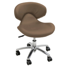 Levitate Stool Series Technician Chair Latte SalonSpaStore.com