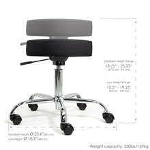 Pneumatic Massage Stool SalonSpaStore.com