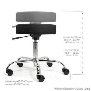 Pneumatic Massage Stool SalonSpaStore.com
